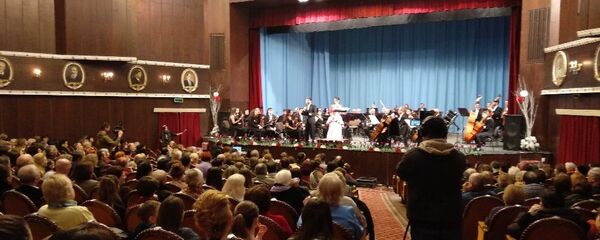 Концерт российских музыкантов Александра Маслова и Игоря Вербицкого в Кишиневе - Sputnik Молдова