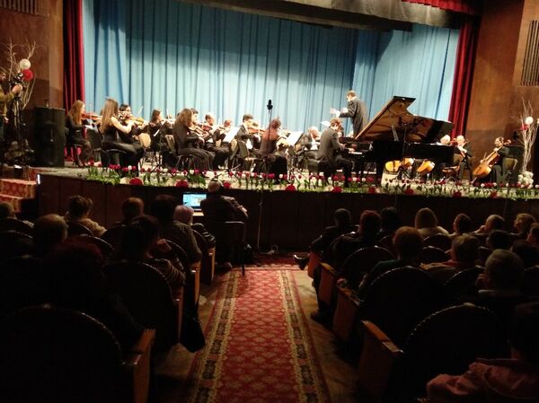 Концерт российских музыкантов Александра Маслова и Игоря Вербицкого в Кишиневе - Sputnik Молдова