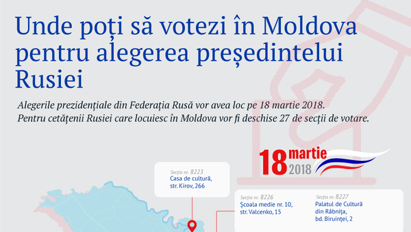 Alegerea președintelui  Rusiei - Sputnik Moldova