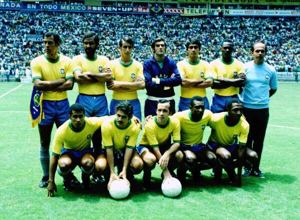 Naționala Braziliei la CM 1970 Naționala Braziliei la CM 1970 - Sputnik Moldova-România