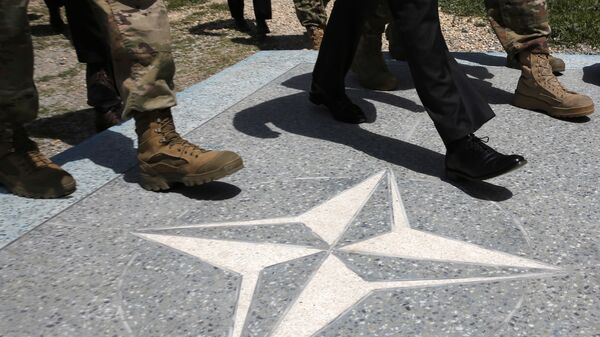 Nato-Logo in Kabul - Sputnik Moldova