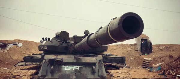 Un char syrien Un char syrien - Sputnik Молдова