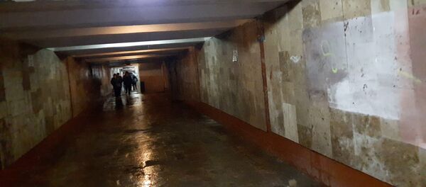 Doar în Chișinău: O trecere pietonală subterană în care plouă și când afară este senin - Sputnik Молдова