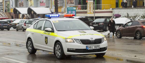 Mașină a Inspectoratului Național de Patrulare al IGP Mașină a Inspectoratului Național de Patrulare al IGP - Sputnik Молдова