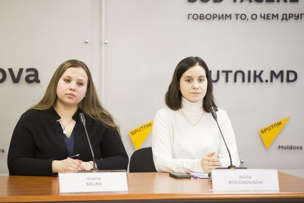 Oxana Balan și Silvia Bogonovschi - Sputnik Молдова
