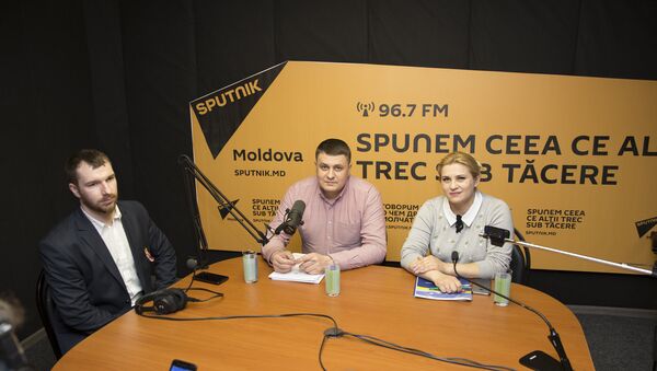 Igor Nicoară, Vitalie Știrbu și Rodica Gurulea - Sputnik Moldova