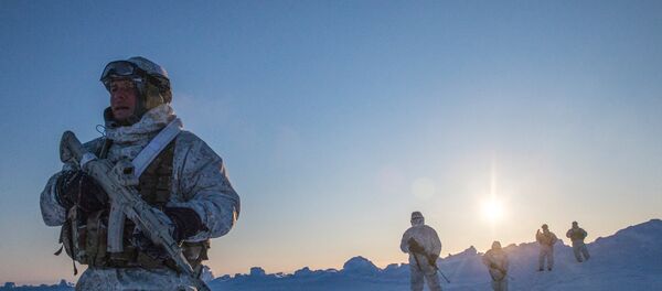 L'entraînement militaire en Arctique  - Sputnik Moldova-România