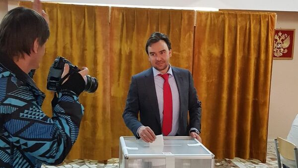 Alegerile prezidenţiale ruse 2018. Ambasada Federației Ruse la București - Sputnik Moldova-România