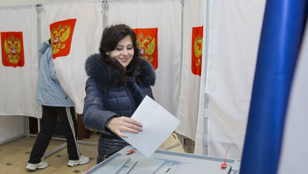 Голосование на выборах России в Кишневе - Sputnik Moldova-România