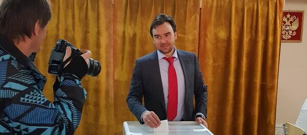 Alegerile prezidenţiale ruse 2018. Ambasada Federației Ruse la București - Sputnik Moldova