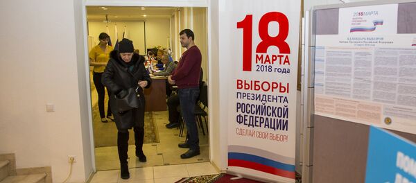 Голосование на выборах России в Кишневе - Sputnik Молдова