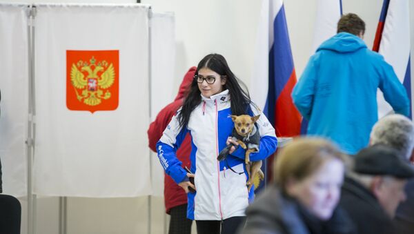 Голосование на выборах России в Кишневе - Sputnik Молдова