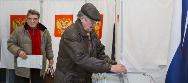 Голосование на выборах России в Кишневе - Sputnik Молдова