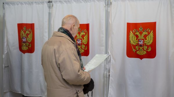 Голосование на выборах России в Кишневе  - Sputnik Moldova
