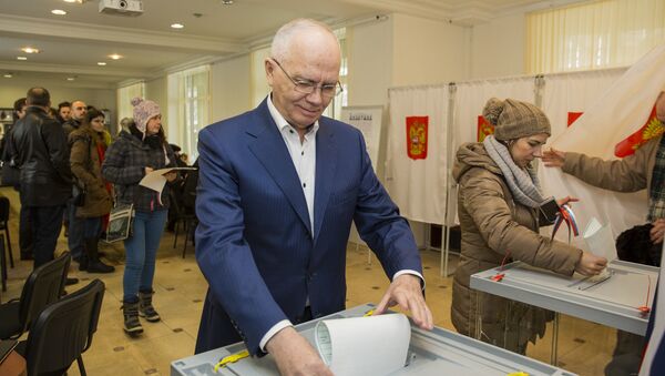 Голосование на выборах России в Кишневе - Sputnik Moldova
