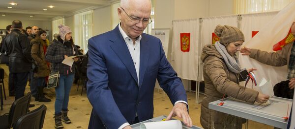 Голосование на выборах России в Кишневе Голосование на выборах России в Кишневе - Sputnik Moldova