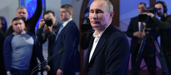 Предвыборный штаб кандидата в президенты РФ В. Путина - Sputnik Молдова