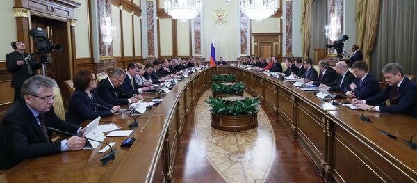 Заседание правительства РФ - Sputnik Молдова