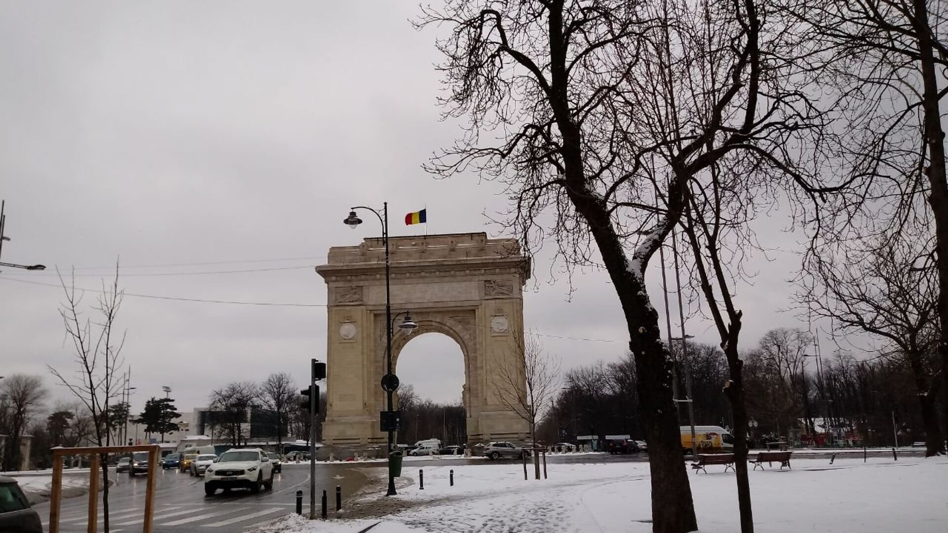 Arcul de triumf, București - Sputnik Moldova, 1920, 24.02.2023