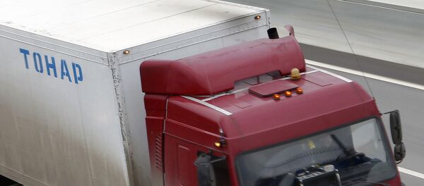 Большегрузный транспорт на улицах Москвы - Sputnik Moldova