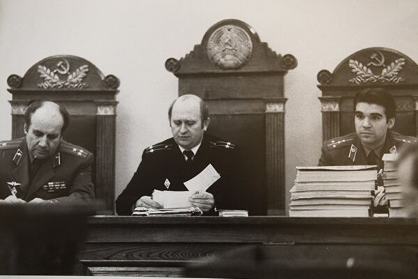 Виктор Глазков во время судебного процесса над Григорием Васюрой Виктор Глазков во время судебного процесса над Григорием Васюрой - Sputnik Молдова