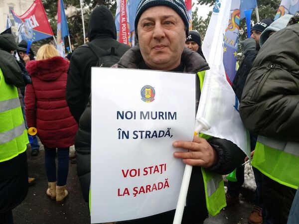 Participant la protest Participant la protest - Sputnik Moldova-România