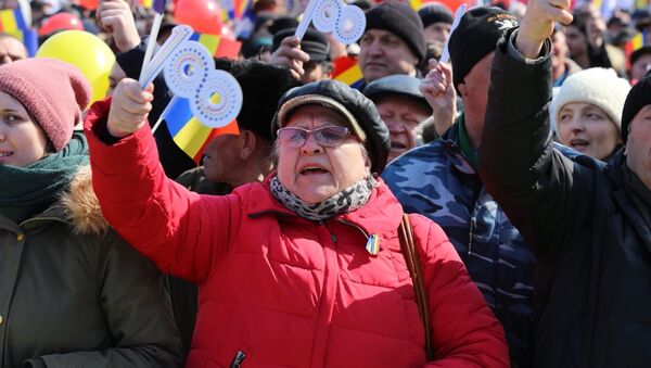 Marșul unirii 2018 - Sputnik Молдова