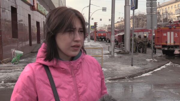 Очевидцы пожара в ТЦ в Кемерово рассказывают о произошедшем - Sputnik Молдова
