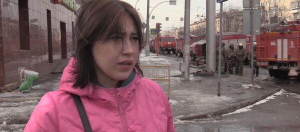 Очевидцы пожара в ТЦ в Кемерово рассказывают о произошедшем - Sputnik Молдова