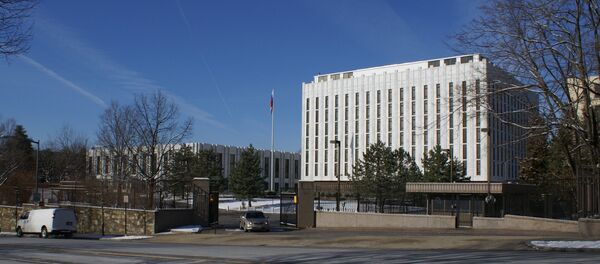 Embassy of Russia in Washington DC. Russia - Sputnik Moldova-România
