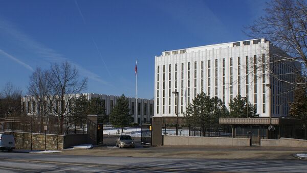 Embassy of Russia in Washington DC. Russia - Sputnik Moldova-România