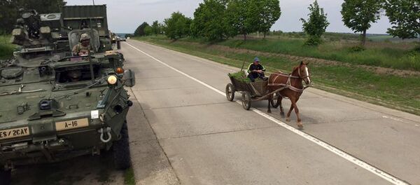 Военная техника США въезжает в Молдову - Sputnik Moldova