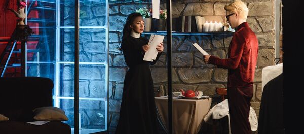 Teatrul ”Geneza Art”, secvență din spectacol - Sputnik Moldova