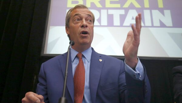 Nigel Farage, fondateur du Parti pour l'indépendance du Royaume-Uni (UKIP) - Sputnik Moldova-România