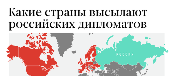 Какие страны высылают российских дипломатов - Sputnik Молдова