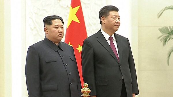 Встреча Ким Чен Ына и Си Цзиньпина в Пекине - Sputnik Молдова