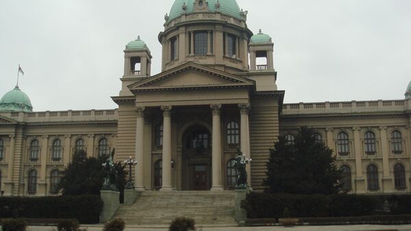 Clădirea parlamentului Serbiei la Belgrad - Sputnik Moldova