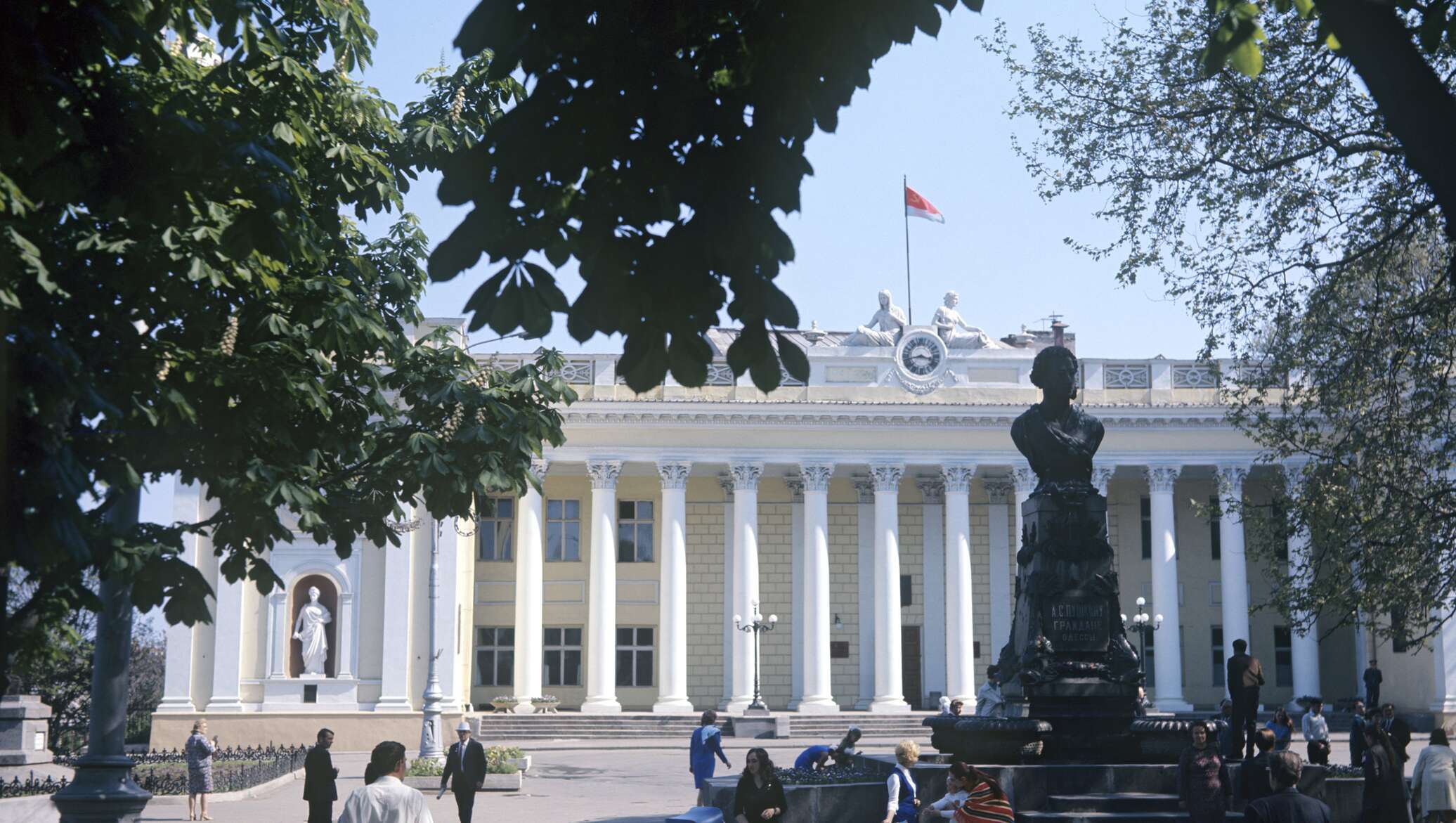 Одесский горсовет. Одесса 1972. Одесский обком партии.