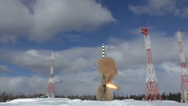 Teste ale ICBM-urilor cu greutate mare Sarmat la centrul spațial Plesetsk - Sputnik Moldova