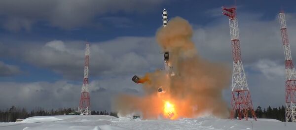 Испытания тяжелой межконтинентальной баллистической ракеты Сармат - Sputnik Молдова