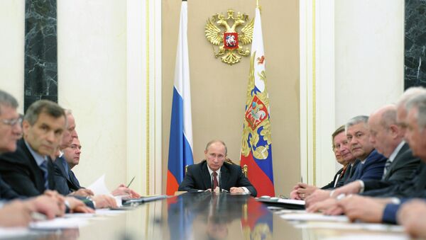 Президент РФ В.Путин провел заседание Совбеза РФ - Sputnik Moldova