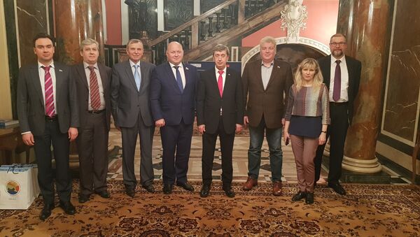 Delegația Adunării Federale din Rusia la București - Sputnik Moldova-România