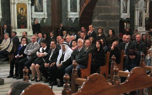 Les chrétiens de Damas célèbrent Pâques en toute sécurité - Sputnik Moldova-România