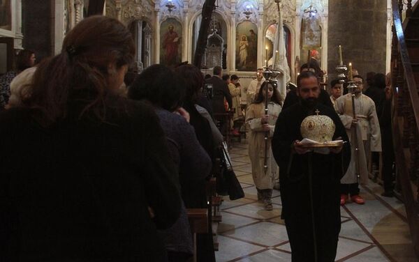 Les Rameaux et Pâques célébrés en sécurité par les chrétiens de Damas - Sputnik Moldova-România