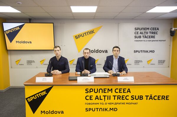 Михаил БАЛИКА, Сергей УНГУРЯНУ и Василий ФОТЕСКУ Михаил БАЛИКА, Сергей УНГУРЯНУ и Василий ФОТЕСКУ - Sputnik Молдова