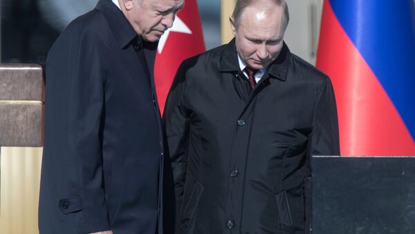 Визит президента РФ В. Путина в Турцию - Sputnik Moldova