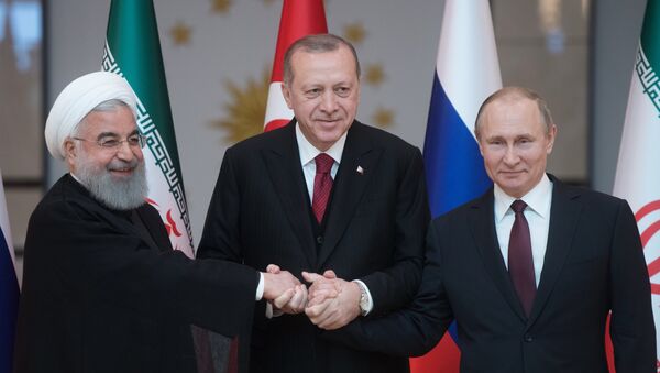 Визит президента РФ В. Путина в Турцию. День второй - Sputnik Moldova-România
