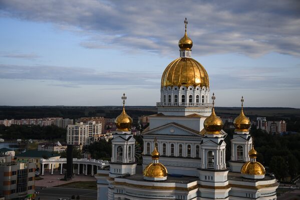 Кафедральный собор святого Федора Ушакова в Саранске - Sputnik Молдова