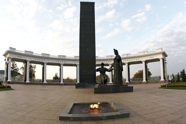 Памятник воинам Мордовии, павшим в годы Великой Отечественной войны, в Саранске - Sputnik Молдова