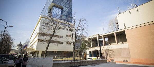 Кишинев, апрель 2018 года. Здание отеля Bristol на улице Митрополит Варлаам - Sputnik Молдова
